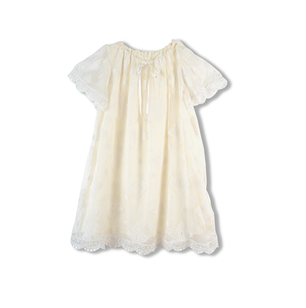 Vintage-inspired girls' nightdress Margaret