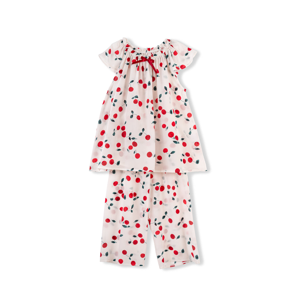 Cute toddlers’ silk pyjama set Alina