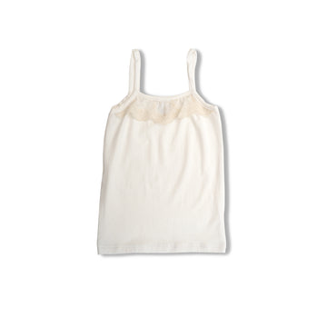 Cute kids’ white tank top Thea 