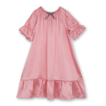 Girls' silk nightdress Daria - vintage inspired silk nightgown for girls