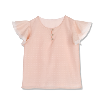 Beautiful blouse Leila for kids - girls blouse for warm days